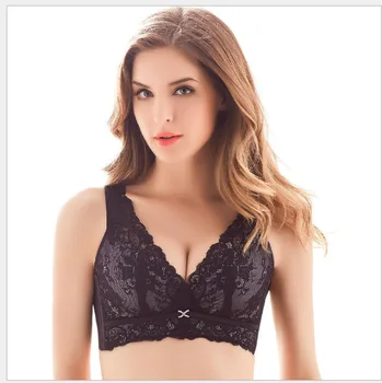 

New Products Beauty Back Seemless Non-Steel Ring Bra Adjustment Small Bust Gathering Breast Hugging Underwear Sets