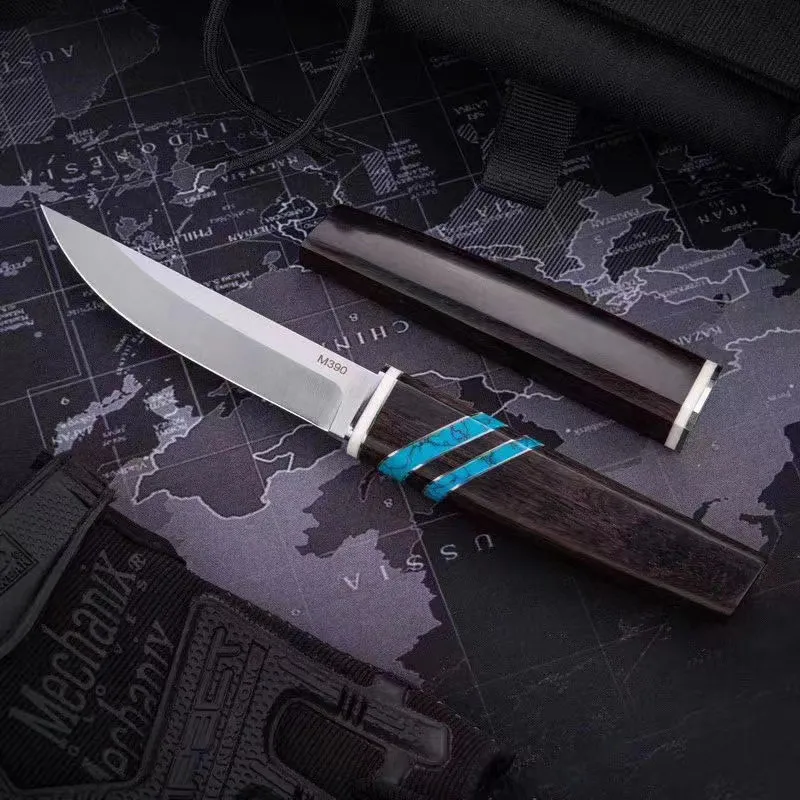 M390 стальной японский нож с фиксированным лезвием для кемпинга охоты выживания