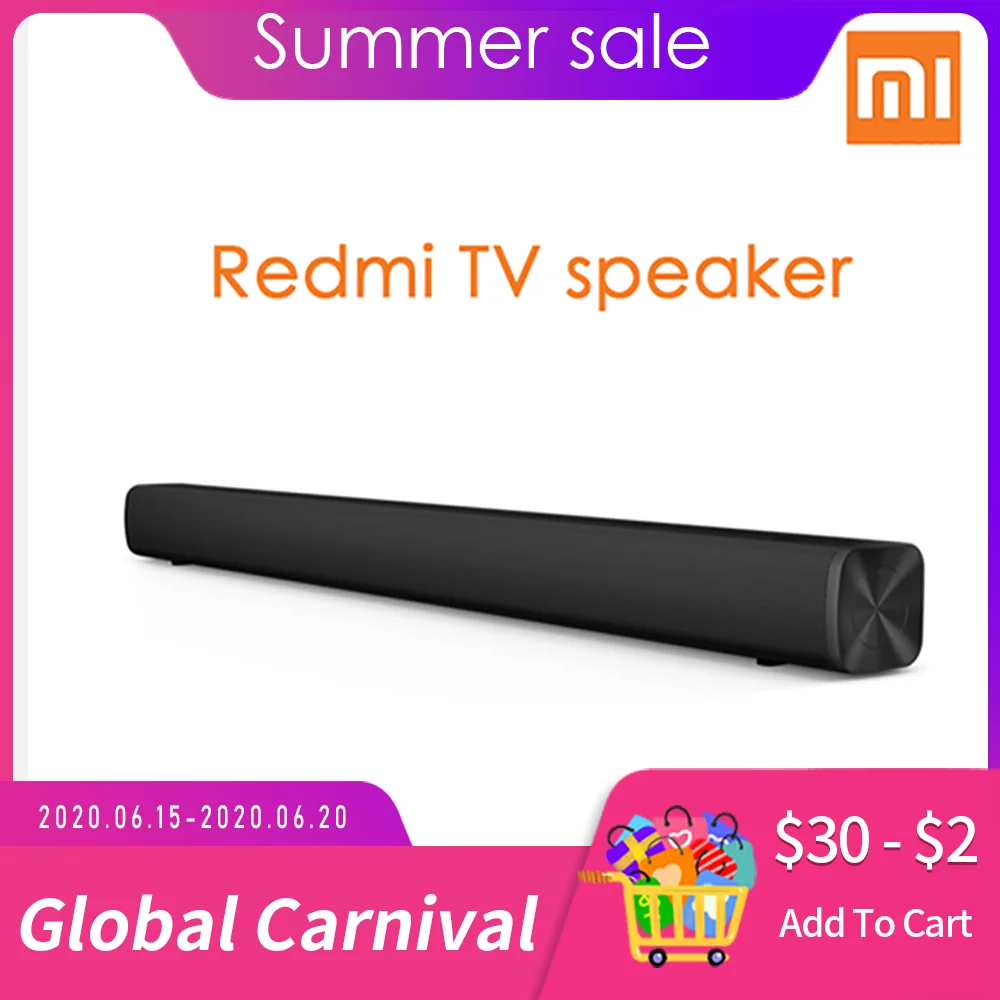 

Xiaomi Redmi TV home theater computer sound bar wall mountable Bluetooth 5.0 home theater 30W speaker wireless home stereo surr