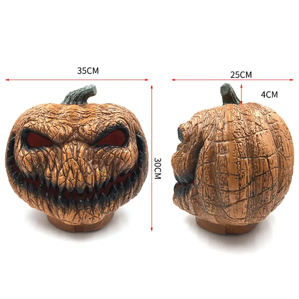 Horrible Evil Pumpkin Light Battery Powered Lamp Halloween Decoration Party Holiday Featival Lantern Decor Pumpkin Lantern