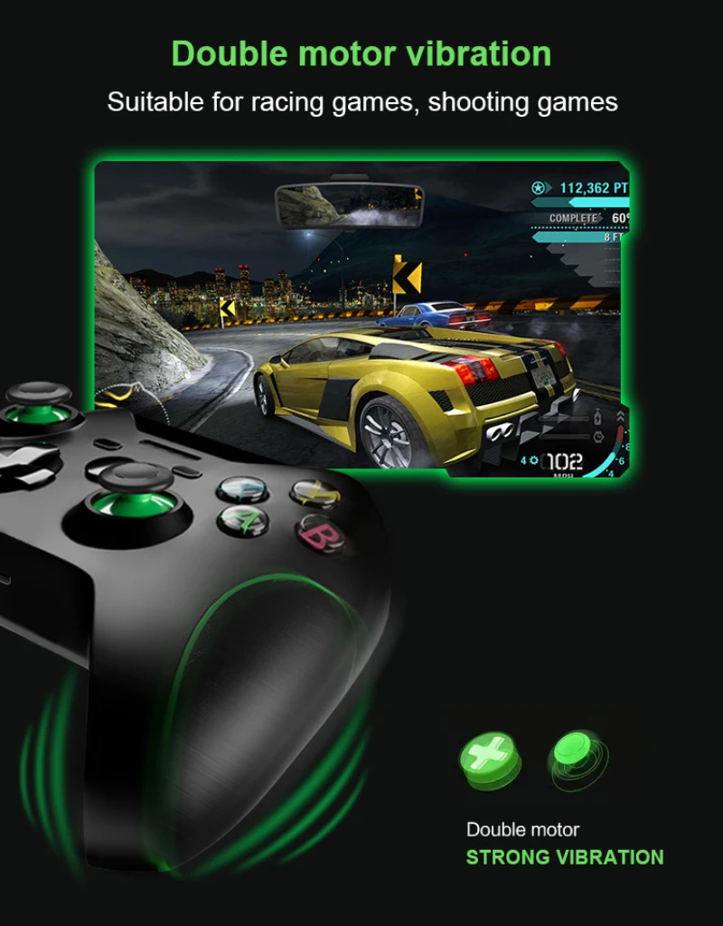 Xbox One /One S/One X/P3 ܼ ӿ 2022 New 2.4G  Ʈѷ Xbox One PS3 PC Windows 7/8/10  ̽ƽ  е