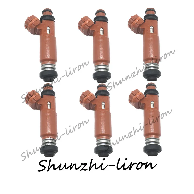 Форсунка топливного инжектора для Mazda 323 Demio Mk8 1.3L 1998 ~ 2003 195500-3020 B31R-13-250 195500 3020 6 шт. |