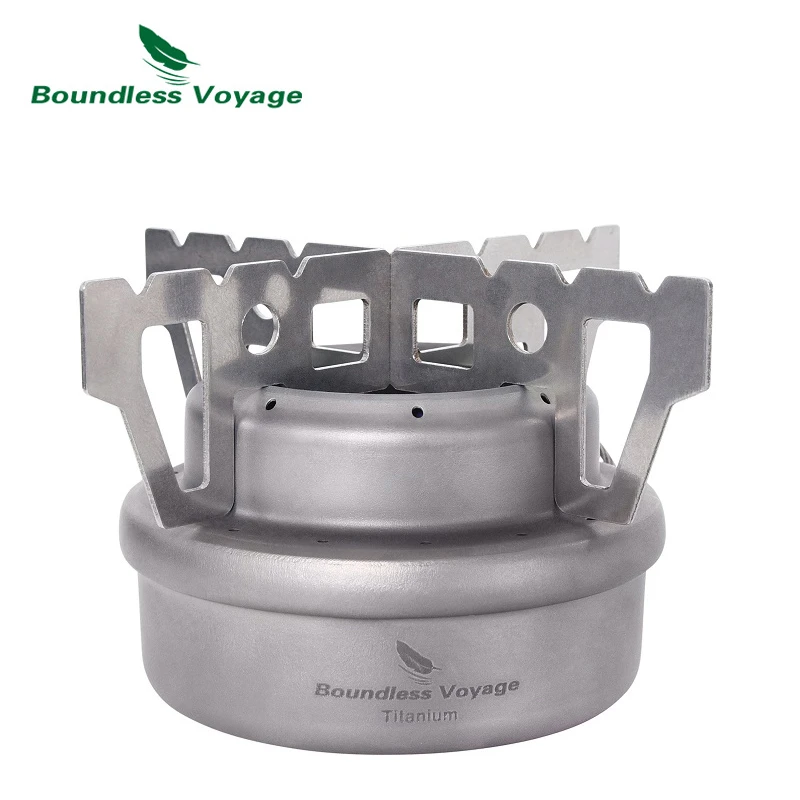 Titanium Alcohol Stove Boundless Titanium Camping Alcohol Stove