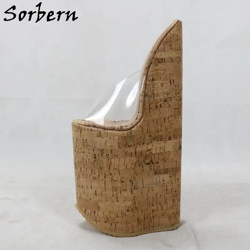 slim wedge heel