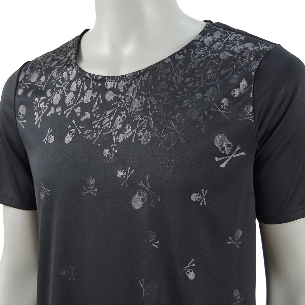 Cossky Noctis Lucis Caelum косплей костюм Мужская футболка Черная футболка Топы