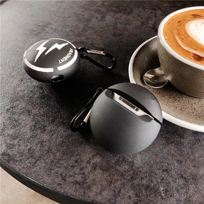3D Hiroshi Fujiwara наплыв фирменный Фрагмент дизайн чехлы для наушников для Apple Airpods 1/2 модная из силикона Защитная крышка для наушников