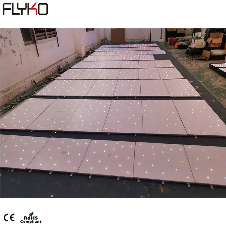 

High quality LED starlit dance floor 60*120cm RGB Acrylic