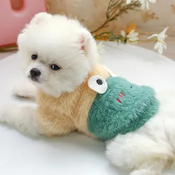 

Pet Autumn and Winter Cold-proof Warm Sweater Soft Comfortable and Durable Easy to Clean Pet Cat and Dog Winter Clothes