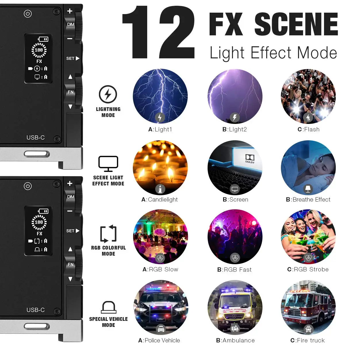 Pixel G1S RGB LED ビデオライト Amazon | Pixel G1S RGB LED ビデオライト 撮影用ライト 撮影