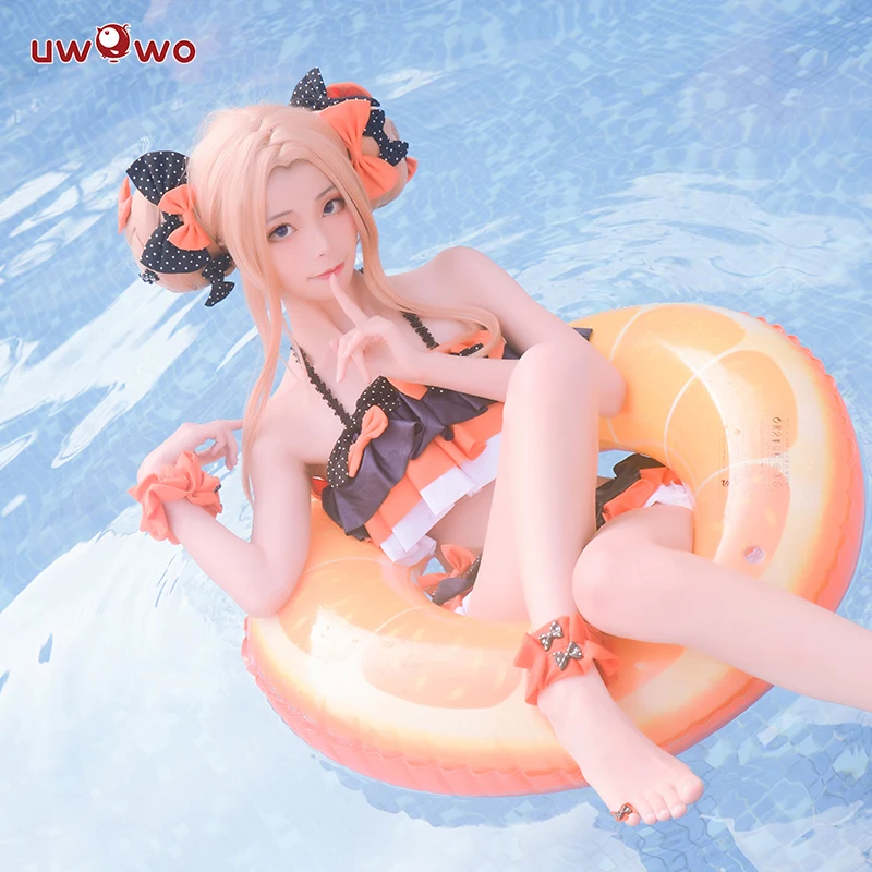Uwowo FGO Fate Grand Order Абигейл Вильямс косплей костюм лолита купальник пляжное купальное бикини Аниме Костюм