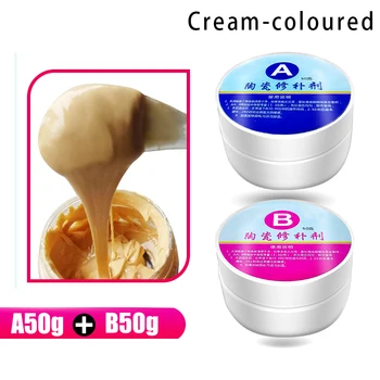 

New Hot 2pcs/set Ceramic Repair Paste Floor Toilet Bathroom Sink Tile Repair Agent Multipurpose SMD66