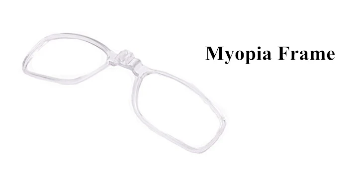 ROBESBON DIY велосипедные солнцезащитные очки Рамка для мужчин и женщин UV400 поляризованные очки Спортивная одежда для Гор велосипед Oculos Ciclismo - Цвет: Myopia Frame