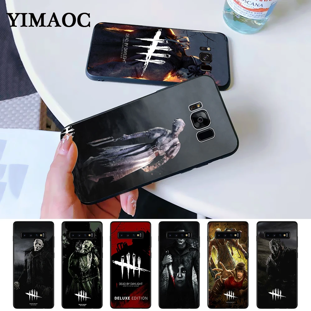 

horror Dead by Daylight Retrospective Silicone Case for Samsung S6 Edge S7 S8 Plus S9 S10 S10e Note 8 9 10 M10 M20 M30