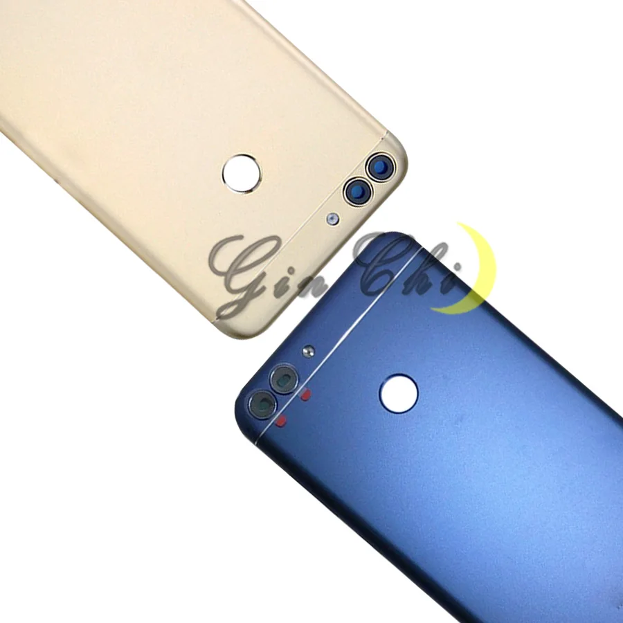 Для huawei P Smart задняя крышка батарейного отсека для huawei Enjoy 7 S/P SmartHousing чехол с Камера объектив+ Мощность кнопки регулировки громкости