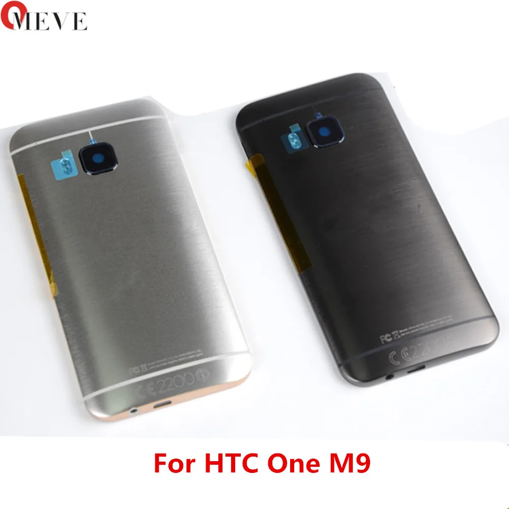 Металлическая задняя крышка для HTC One M9 аккумулятора чехол с кнопкой громкости