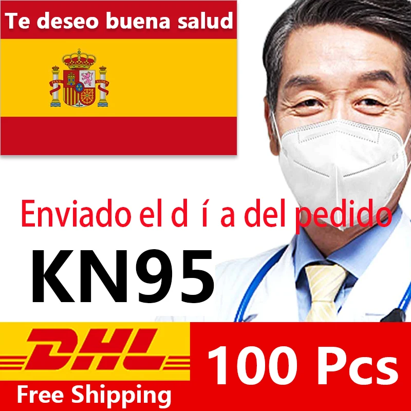 

DHL mascara KN95 FFP2 Mask Respirator Anti-Flu surgical Mask mascaras faciais gripe N95 Mask 95% Filtration mascara In Stock