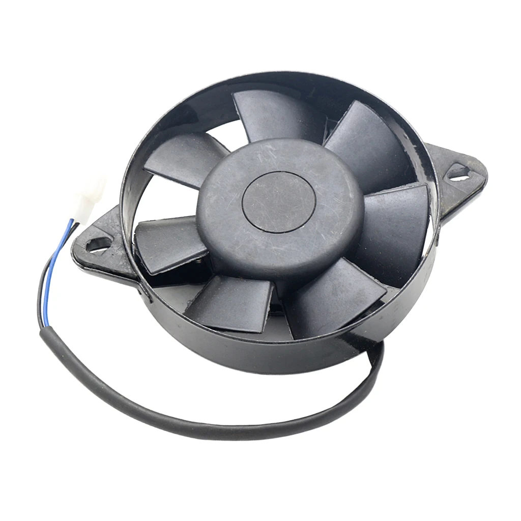 12v Motorcycle Cooling Fan, Electric Engine Radiator Cooling Cooler for ATV UTV Go Kart Quad 150cc 200cc 250cc