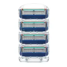 16 шт./упак. Для мужчин бритвенных лезвий для бритья кассеты уход за лицом Для мужчин бритвенные лезвия Совместимость