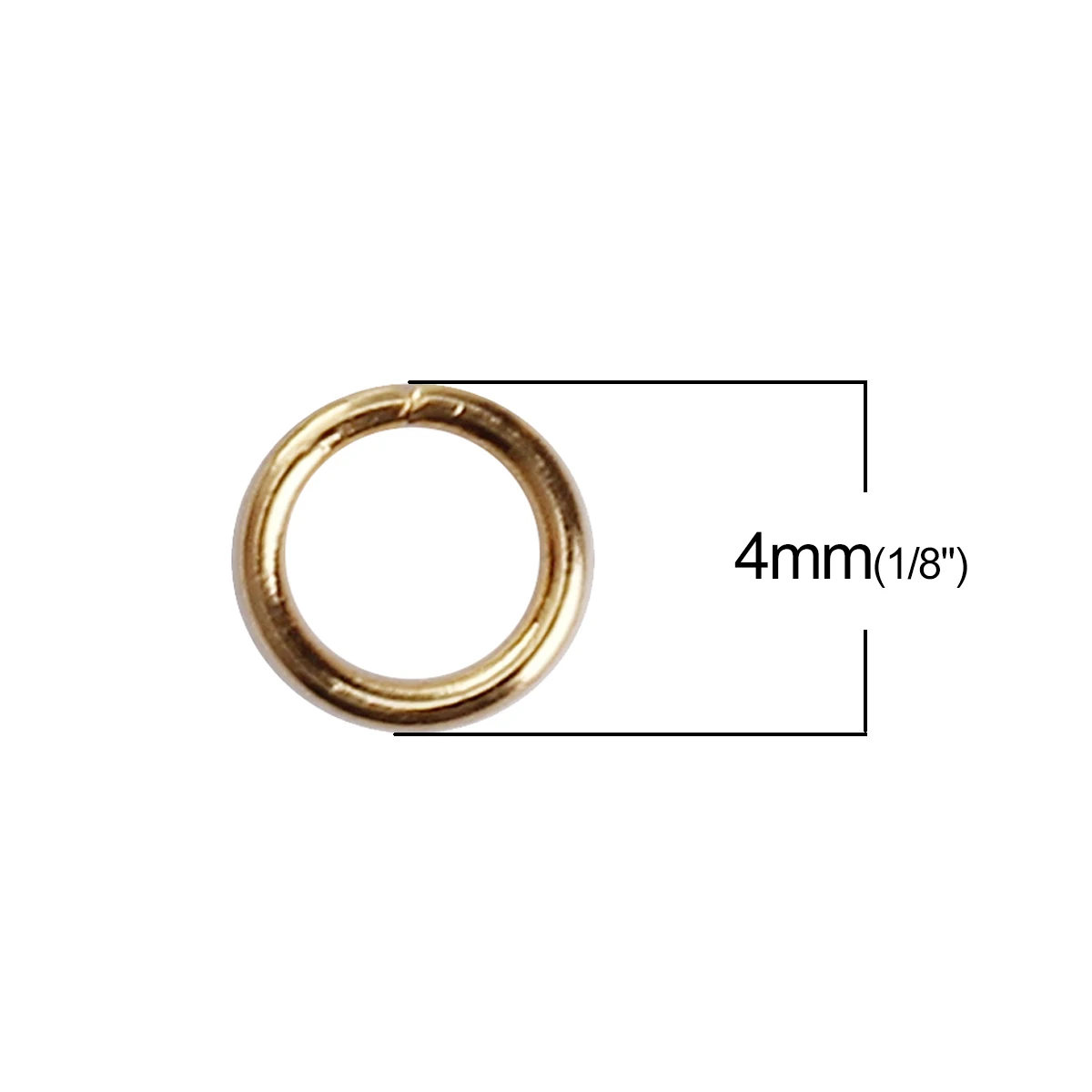 50 PCs 3,5 mm-6mm Edelstahl Stecker Jump Ringe Links Haken Verschlüsse Für Diy Schmuck Finding Herstellung Zubehör – Detail 5