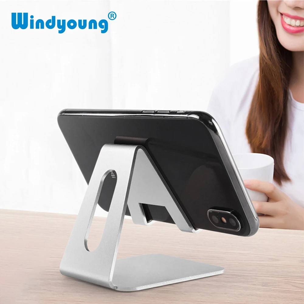 

Universal Aluminium Alloy Smart Phone Stand Desk Holder Charge Stand Cradle Mount For iPhone Metal Tablets Stand For iPad Tablet