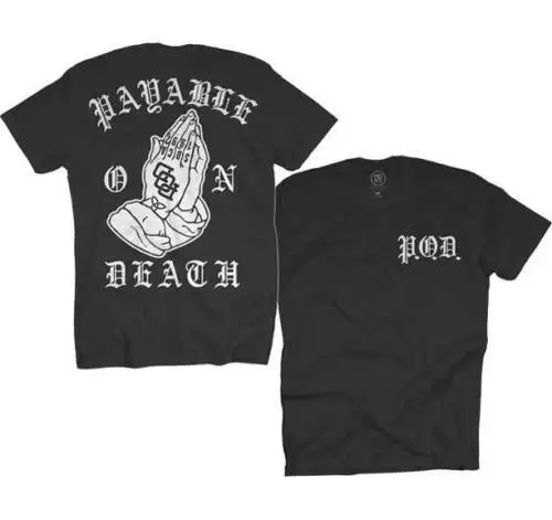 P.O.D. К оплате на смерти футболка S-M-L-Xl-2Xl Новый Merchdirect Merch двухсторонняя 2019 Мужская с