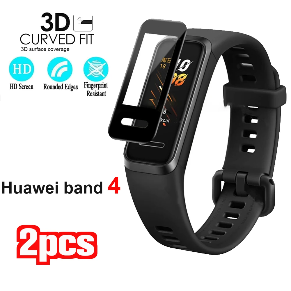 Best Price Screen-Protector Protective-Glass Huawei Band Band4-Glass Smart-Watchband 4-Film  LWyXQ9akN