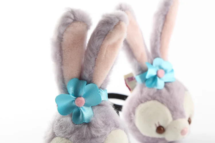 10 шт. друг Даффи stellalou Rabbit балетные длинные уши кроличья повязка Мягкая Плюшевая Кукла животные плюшевые игрушки эластичные девушки головные уборы Подарок