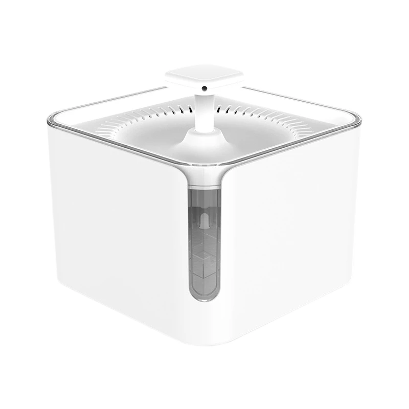 

Anti-Dry Protection Pet Water Fountain 100 Oz/3L Automatic Water Dispenser with Water Window Super Quiet for Cats Dogs
