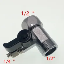 1/" до 1/4" L ead RO подача воды адаптер Тройник шаровой кран запорный шаровой клапан соединение RO фильтр для воды