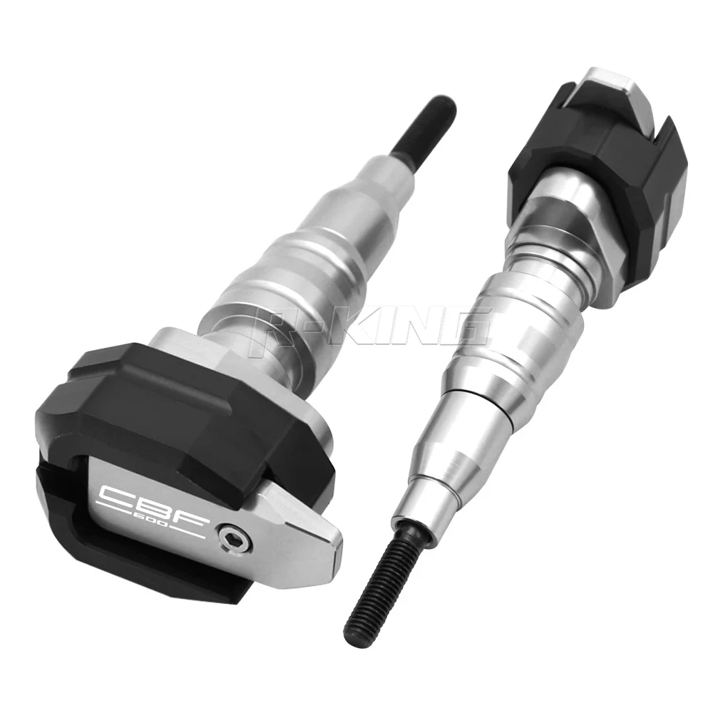 Для Honda CBF600/SA 2006-2007 аксессуары для мотоциклов защита от падения Рамка слайдер защита обтекателя противоаварийная панель протектор - Цвет: Серебристый