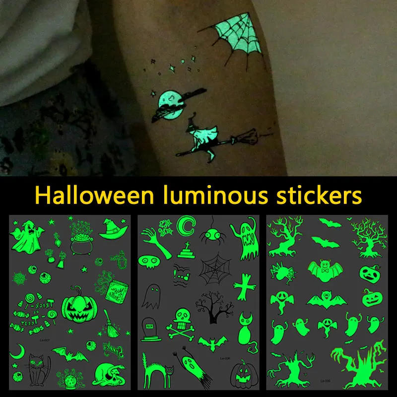 Cartoon Temporary Tattoos For Kid Cute Fake Tattoo Body Art Waterproof Temporary Tattoo Sticker Christmas Decor Tattoo Body Art