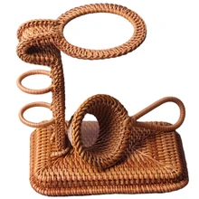 Vietnamese Autumn Rattan Tea Tray Accessories Kung Fu Tea Set Creative Handmade Rattan Tea Filter Bag Set Tea Ceremony Accessori