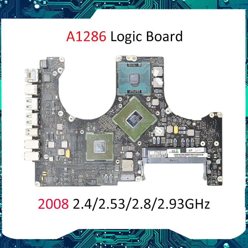 Материнская плата 820-2330-A для MacBook Pro 15 &quotA1286 2008 2 4 ГГц 53 8 93 MB470 M98A 661-4836 | Компьютеры и