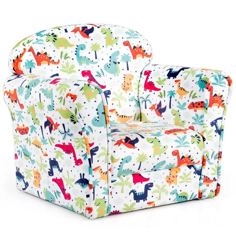 Toddler Children Armrest Cute Lovely Single Sofa Living Room Cute Dinosaur Children Furniture Kids Sofa HW61181 Toddler Children Armrest Cute Lovely Single Sofa Living Room Cute Dinosaur Children Furniture Kids Sofa HW61181