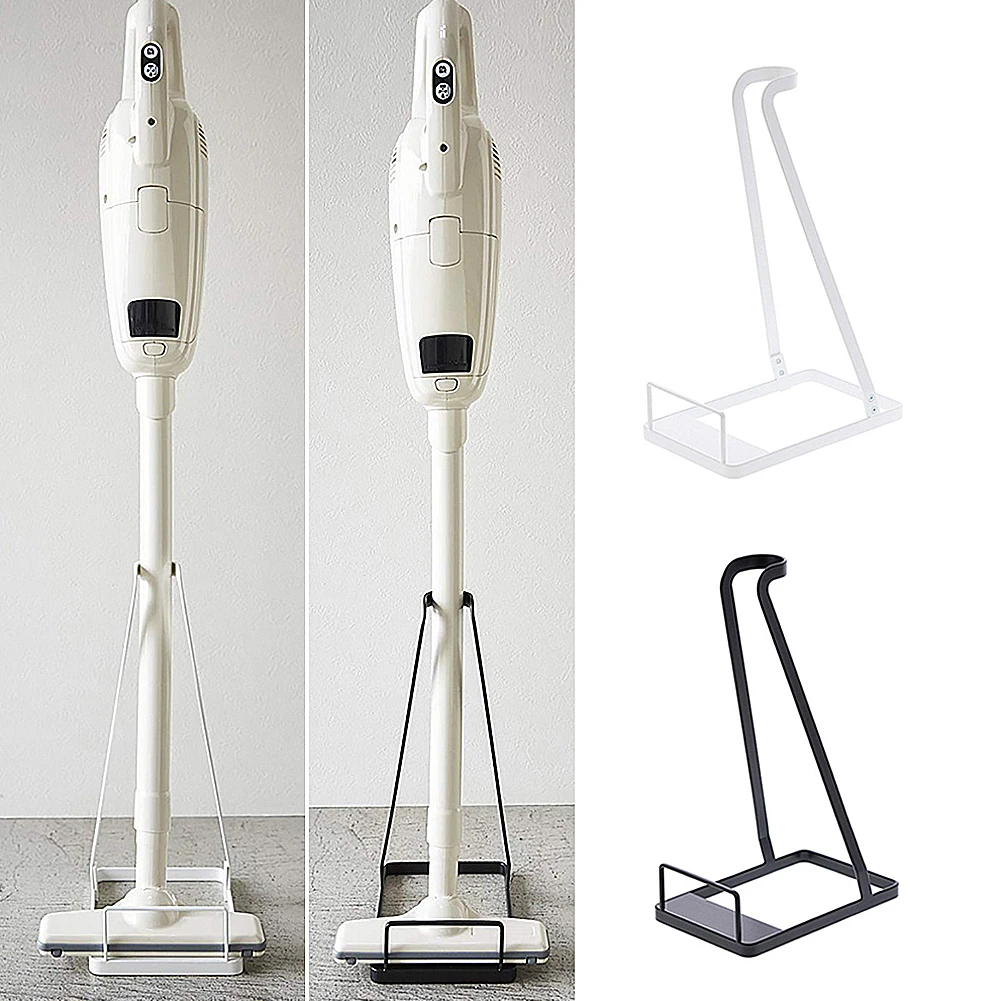 Metal Vacuum Cleaner Bracket Holder Floor Stand Storage Brush Shelf