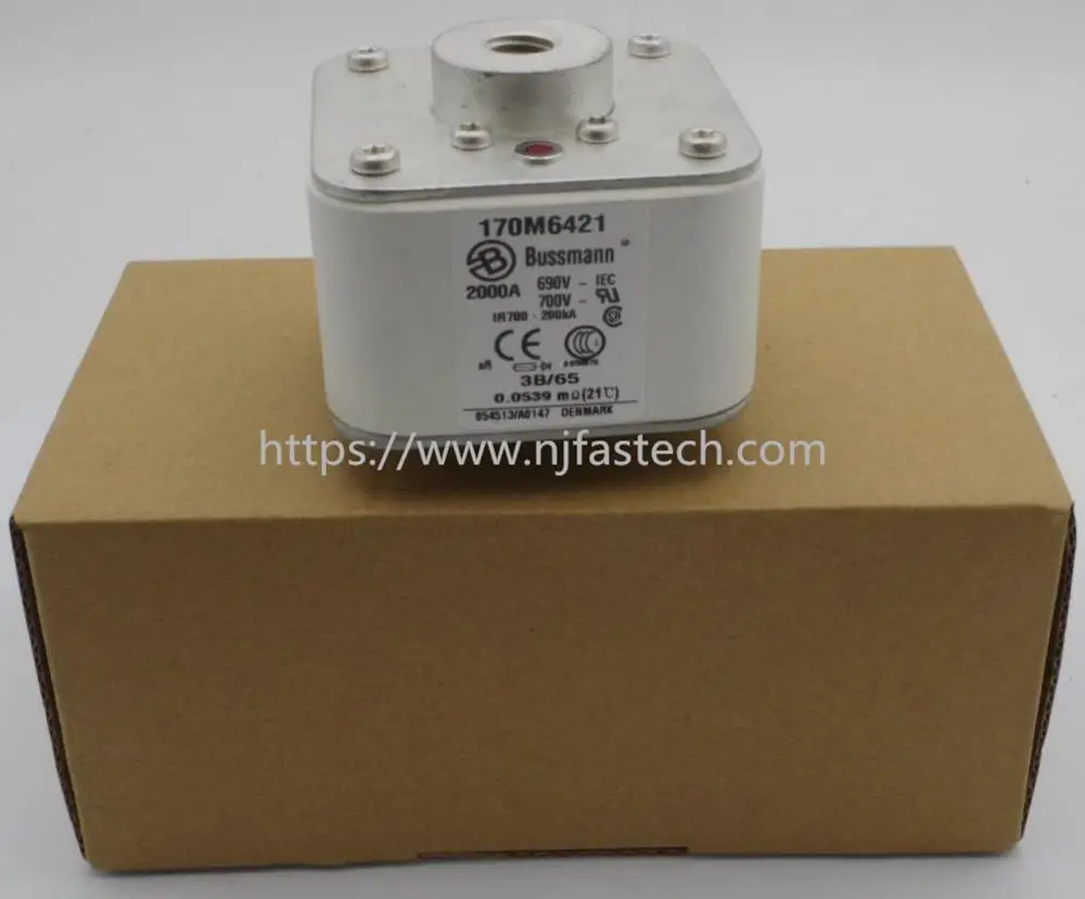 

New original 170M6421 2000A 500V 3BN/65 AR UR High-speed square body fuse-link ceramic fuse