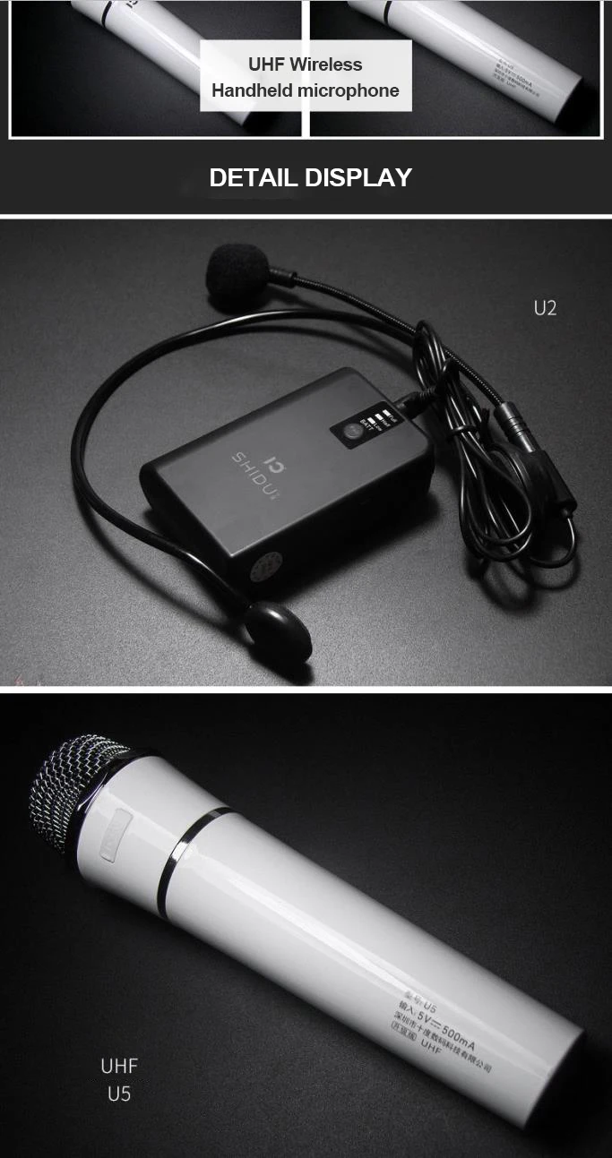 25 Вт Портативный голосовой усилитель Bluetooth UHF мини-беспроводной микрофон перезаряжаемый большой мощности для встречи учителя Тур гид динамик