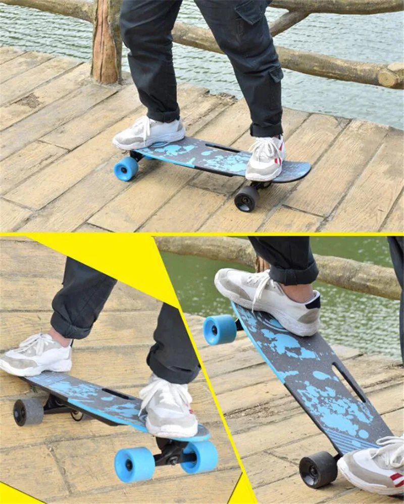 Daibot Mini Electric Skateboard Four Wheels Electric Scooters Single Drive 300W Portable Four Wheel Electric Scooter Adult (15)