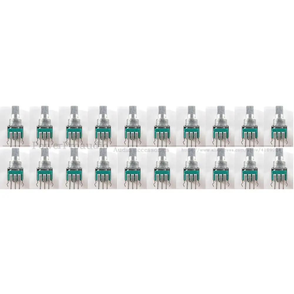 20 Pz/Lotto Dcs1091 Rotativo Versare Potenziometro Trim Interruttore Per Pioneer Djm400 Djm 400