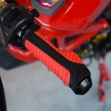 Мотоциклетные рукоятки Нескользящие резиновые бар конец Подруливающее устройство сцепление мотоцикл комфорт ручной Руль Ручка Подруливающее устройство сцепление NR