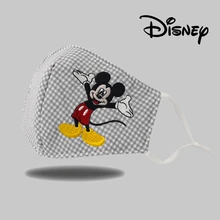 Disney Face Masks For Kids Mickey Minnie Mouse Cartoon Stitch Mondmask Masque Adult Reusable Washable Face Shield Mascarilla