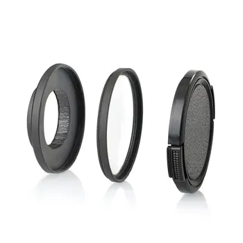 

UV Lens Filter Adapter Ring Lens Cap Protector Set Suitable for DJI OSMO Action Sport Camera Accessories
