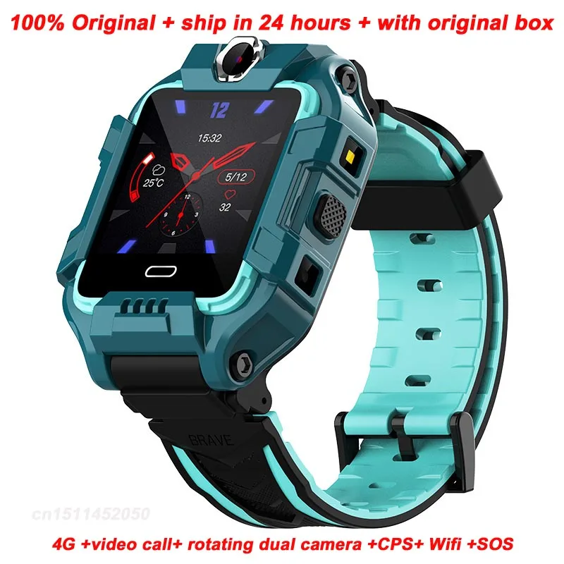 Greentiger Y99 4G Детские Смарт-часы видео-звонки gps Wifi SOS положение видео-звонок камера дети анти-потеря умные часы VS A36E Y95 - Цвет: blue