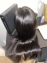 Transparente barato pelucas de encaje 180 densidad 30 32 pulgadas hueso recto pelucas de cabello humano T parte peluca largo cabello brasileño pelucas para mujeres