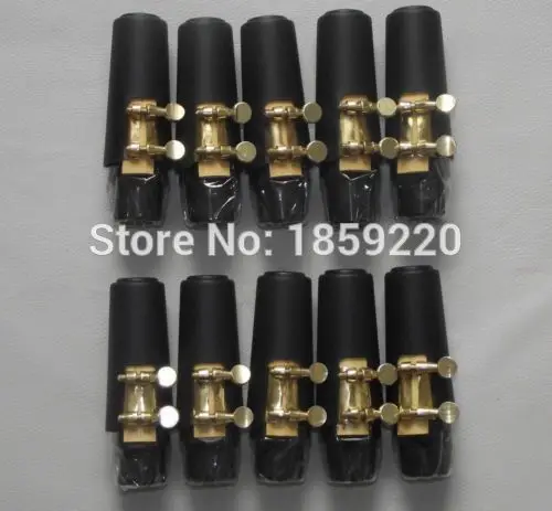 New 10 pcs Alto Sax mouthpiece and ligature and cap