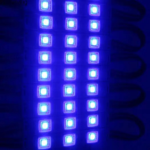 RGB светодиодный модуль Инжекционный объектив 5050 супер яркий рекламный светильник сменный цвет IP65 знак водонепроницаемости подсветка