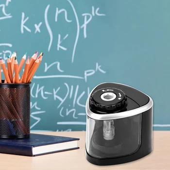 

Electric Auto Pencil Sharpener Touch Switch Pencil Sharpener For 6-8mm Pencil and Color Pencil School Office Home Stationery