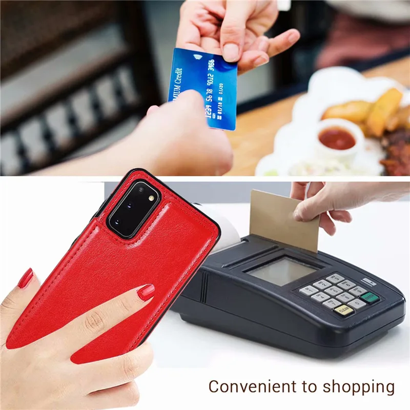 Leather Magnetic Stand Flip Phone Case (32)
