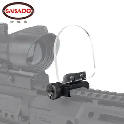 Tactical Scope Optic Foldable Sight Lens Protector for Aim Sports Rifle Airsoft 20mm Rail Mount Riflescope Hunt Flip-up QD Cover