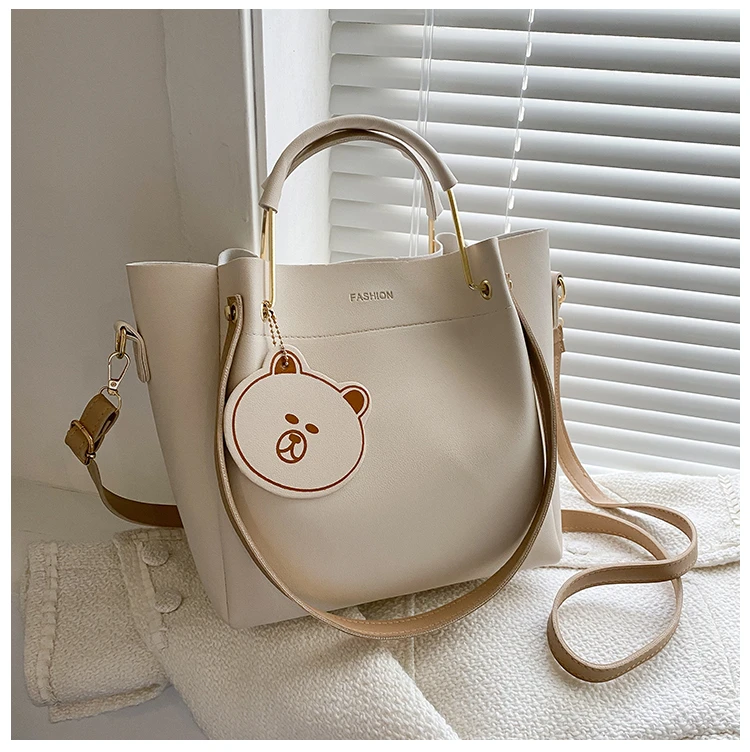 Luxury Handbags Designer Letter Pu Leather Women Shoulder Bags High Capacity Ladies Crossbody Bag Fashion Casual Female Tote Bag